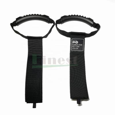 China Sustainable wrap it hose strap with heavy duty handle storage straps for garage hooks and pool hose hangers for sale