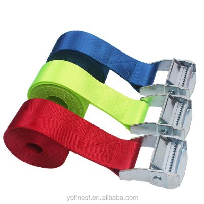 China China Factory Polyester Durable Zinc Buckle Nylon Strap Motorcycle Belt Racing Strap for sale