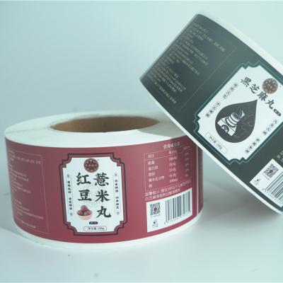 China Waterproof High Quality Label Self Adhesive Custom Bottle Label Most Popular for sale