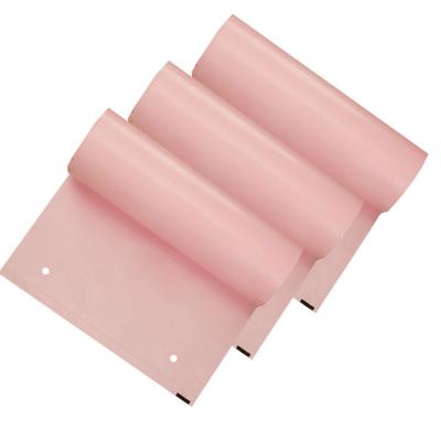 China Strong Adhesive Auto Plastic Roll Hot Sale Pre-opened Custom Poly Mailer Print Packaging Auto Courier Express Bag For Automated Packing Machine for sale