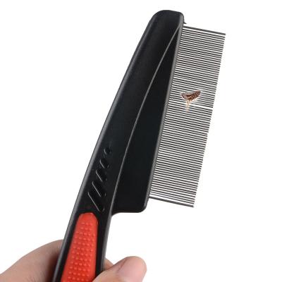 China Dropshipping Padded Flea Remover Comb For Dog Cat Pet for sale