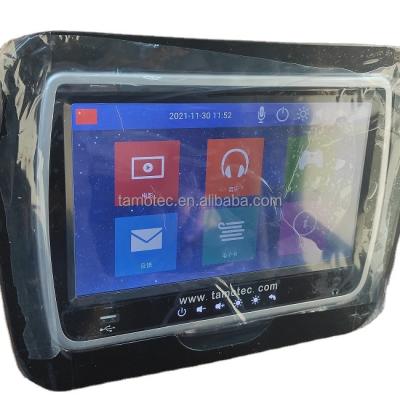 China Metal Bus Driver Console Bus Led Display Panel With GPS Control Unit Voice Announce for sale