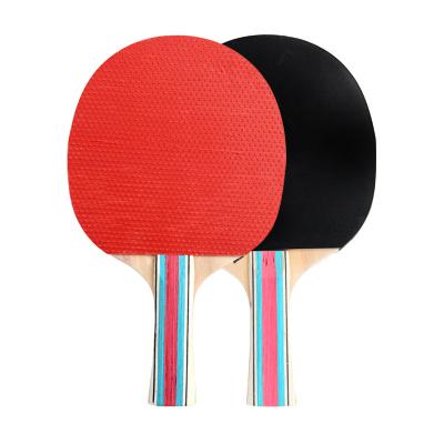 China Custom Poplar Ping Pong Paddles Logo Factory Wholesale Price Rackets For High Quality Ping Pong Table Tennis Racket for sale