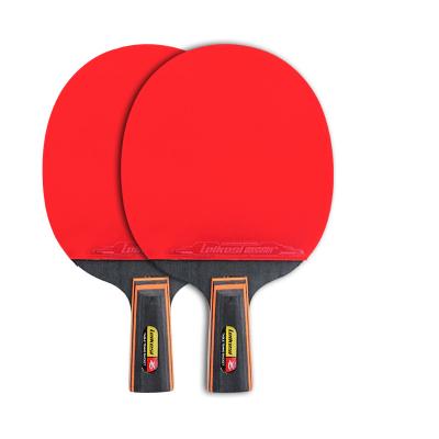 China Poplar ping pong racket 7 blades layer ping pong racket 2022 professional paddle factory special price for sale