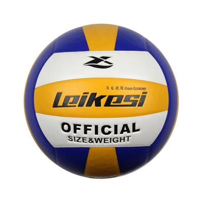 China Leikesi Professional Training Volleyball LX-1160 Indoor Volleyball Official Normal Weight Training Waterproof Volleyball 5# for sale