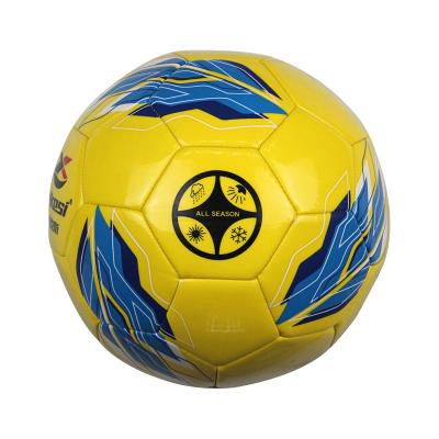 China Wholesale Official Size 5 Footballs High Quantity TPU Soccer Ball Stitched Logo Bouncy Football And Soccer Ball Customized for sale