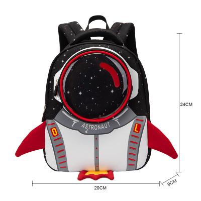 China New Rocket Kids Backpack Astronauts School waterproof bags waterproof cartoon kids backpacking for sale