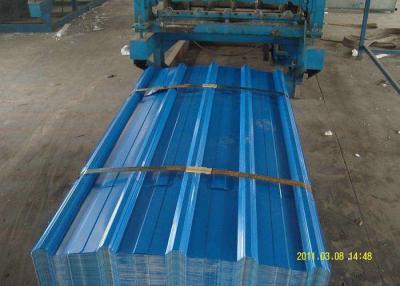 China PE Coated Corrugated Steel Sheets Galvanized Steel Roofing For Building for sale