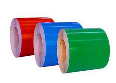 China Corrugated Sheet Panels Prepainted Color Coated Steel Coil 2 - 3 Tons Weight for sale