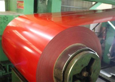 China Ppgi Steel Coil / Colour Coated Steel Coils Zinc Coating 30 - 275g/M2 for sale