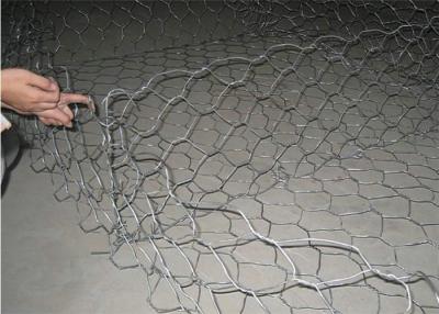 China Galvanized Iron Wire Material Gabion Wall Baskets , Stone Cages For Retaining Walls for sale