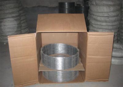 China 22 Mm Length Sharp Razor Barbed Wire Galvanized CBT - 65 Concertina For Fence for sale