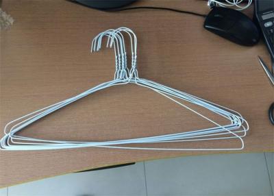 China 16 / 18 Inch Powder Coated Hanger , Clothes Wire Hanger For Laundry for sale