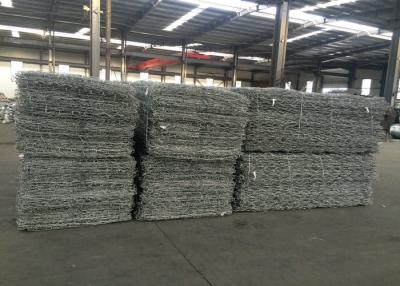 China Hexagonal Gabion Wire Mesh Baskets / Gabion Retaining Wall Corrosion Resistant for sale