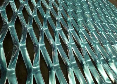 China Powder Coated Decorative Expanded Metal Mesh 0.3-8mm Wire Dia For Building / Industry for sale