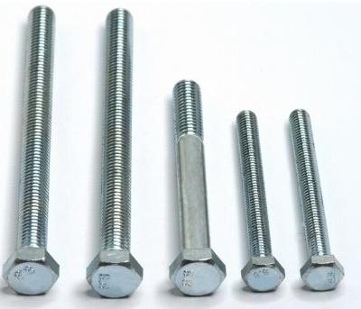 China Heavy Industry Hebei DIN 933 / ASTM A325 Hex Bolt Hex Screw Full Threaded Fasteners for sale