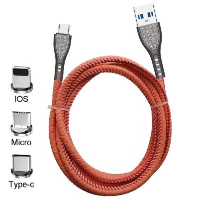 China ZENBEL 2021 New Style Strong Durable Hot Sale Full Assembly USB Charger Cable 3A Transmission Data Fast Charging Pure Copper Data Line for sale