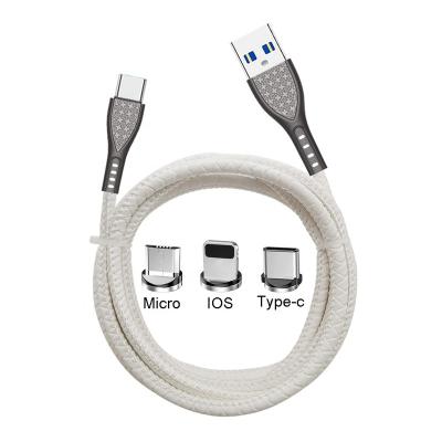 China Strong Durable ZENBEL Smart Chip New Upgrade Cable Support For New Systems USB Cable Super Durable Steel Wire Braided Data Cable Charge Fast for sale