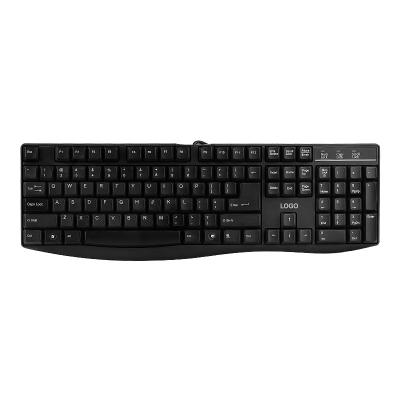 China New Membrane Keyboard 2021 Keyboard PC Gaming Keyboards Teclado Standard Laptop Gamer Laptop Wired Tablets Desktop Computer Wired USB for sale