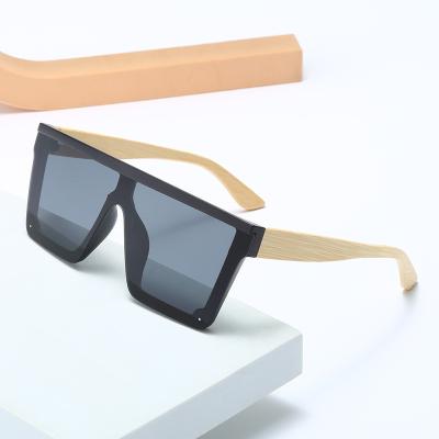 China 100% UV Protection Wood Sunglasses Bamboo Men 400 Adjust Sun Glass Man Driving Glasses Women Brand Designer Vintage Eyewear UV400 Big Frame for sale