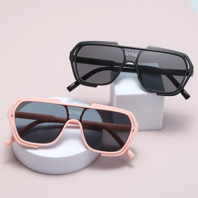 China New Square Children's Korean Fashion Boys and Girls Baby Fashionable Sunglasses Fit Children UV-Resistant Sun Glasses for sale