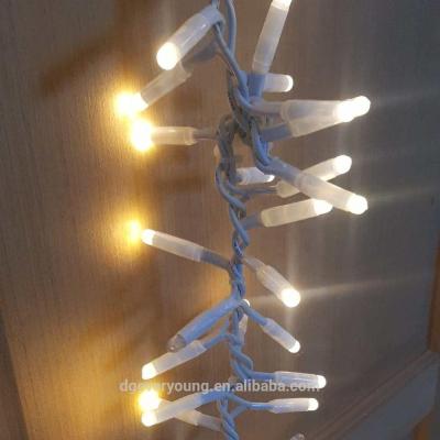 China IP65 Decoration String Group String Group Waterproof Rubber Fairy LED Lights For Holiday Wedding Party Christmas Shopping Mall for sale