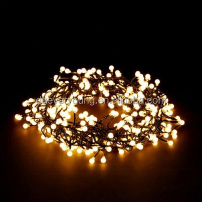 China String Type Rubber Cable RGB LED Group String Christmas Decor Led Light Wedding Party Decorative Lights Decoration Lighting for sale