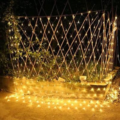 China IP 65 LED Mesh String Lights PVC Wire Mesh Fairy Lights Warm White Warm White Christmas Party Wedding Christmas Lights Holiday Lighting for sale