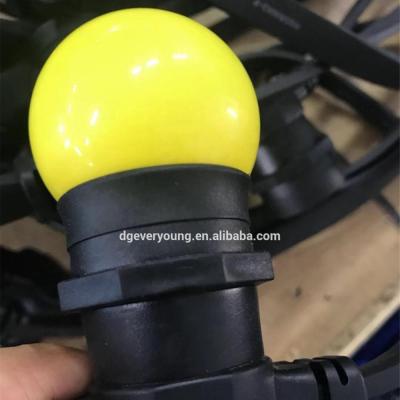 China String Type Customized Length Waterproof IP67 E27 String Light Led Patio String Festoon Light Belt Light For Party Holiday Decoration for sale