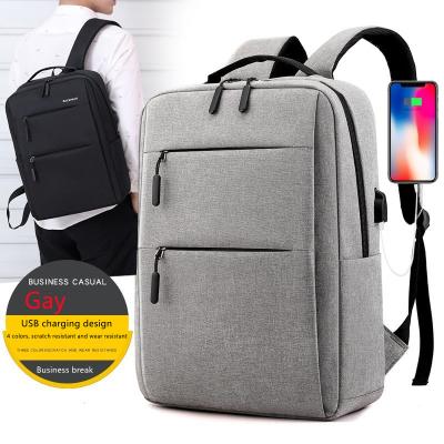 China Wholesale custom backpack latest\fasion promotion men's laptop bag computer management logo backpack travel for sale