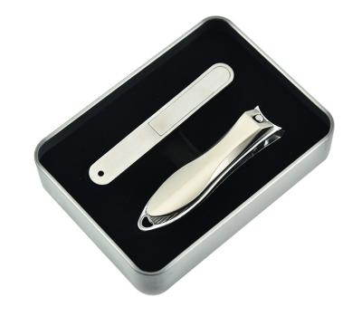 China Hot Wholesale Professional Custom Toe Nail Cutter Set Carbon Steel+Iron Box Private Brand Carbon Steel Logo Finger Nail Trimmer for sale