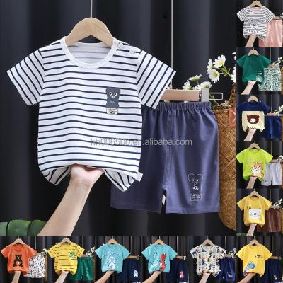 China Two-piece suit boy's clothing boy's summer big boys' children's clothing new Chinese style children's fashion short-sleeved summer for sale