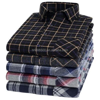 China Slim Fit Men's Slim Fit Shirt Pocket Plaid Solid Shirt Business Stripe Long Sleeve Anti-Pilling New Fashion Men's Shirt Top Men for sale