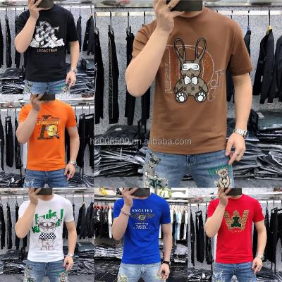 China 2023 High Quality New Embroidery Anti-Wrinkle Short Sleeve Men's Pocket T-shirt factory marinated wholesale for sale