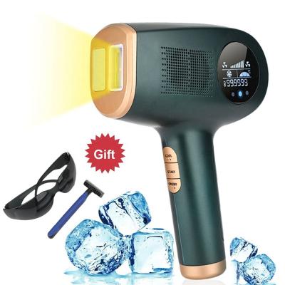 China Mini Ice Cooling Laser Remover Laser Epilator Permanent IPL Hair Removal Portable Hair Removal System For Home Use for sale