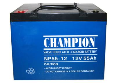 China China Champion Battery  12V55Ah NP55-12 Lead Acid AGM Battery VRLA Battery, SLA Battery for sale