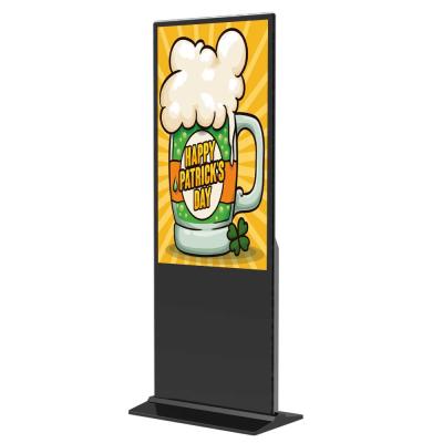 China High Definition Super Slim 42 55 Inch Android LCD Display Touch Screen Indoor Kiosk With Digital Signage Software for sale