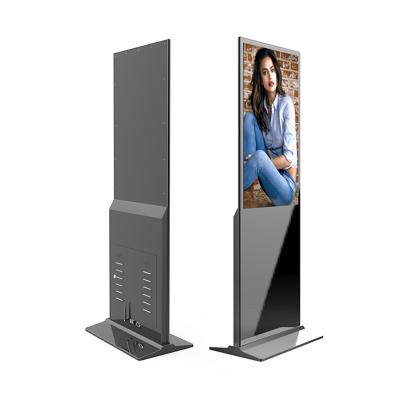 China High Definition 55 Inch LCD Advertising Player Indoor Advertising Display Super Slim Digital Advertising Machine for sale