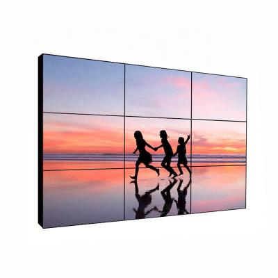 China Samsung 46 Inch Indoor 4x4 LCD Video Wall 4x2 LCD Display Screen Seamless Video Wall Controller for sale