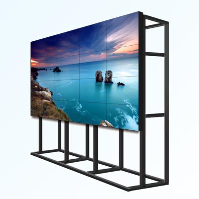 China 55 Inch FHD 1920*1080 16:9 3.5mm Indoor Narrow Bezel LCD Video Wall Advertising Player for sale