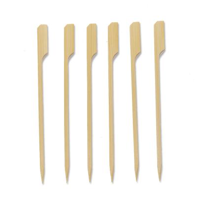 China Factory direct easily cleaned bamboo corn skewers barbecue supplier food sticks skewers packing for sale