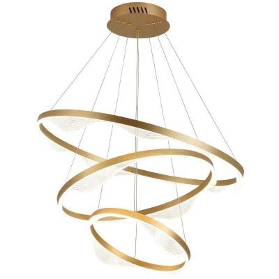 China Fashion factories chinese tairs luxury ring led dining room pendant lights branching chandelier for sale