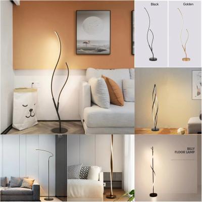 China Home Minimalist Indoor Decor Smart Corner Floor Standing Floor Lamp Lighting Modern Stand Floor RGB Light Led Floor Lamps for sale