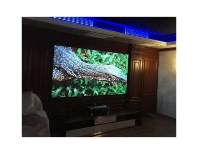 China Ambient Light Rejecting Ambient Light Rejecting 100 Inch 16:9 Dark Gray Pet Crystal Motorized Alr Ust Projector Screen for sale