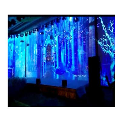 China 3D Hologram Hot Sale Stage Wedding Hotel Show 3d Hologram Display Mesh Screen for sale