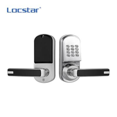 China Locstar Digital Door Lock Reversiable Handle Field Door Lock Reversible Handle Hotel Lock Software System Key Card Numbers Hotel Lock Software System Keypad Electronic Electronic Door Lock for sale