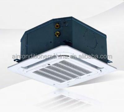 China Hotels Compact Four Way Cassette FCU Cooled Water Fan Coil Unit for sale