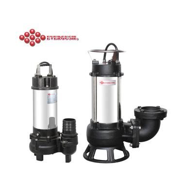 China (0.5~15HP) 50Hz Civil Sewage Pump E-F Submersible Sewage Pump for sale