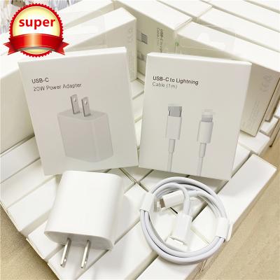 China Quick Charge For Apple iPhone 12 13 PD Fast Charging Type-C 20W Palladium Data Usb Cable Adapters Fast DP Charger Charger and Air for sale