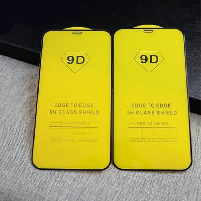 China 9D Anti-fingerprint Full Cover Tempered Glass For iPhone 12 pro Xr Xs 11 Max Plus 7 8+ Screen Protector For iPhone 13 pro Max Pelicula De Vidro for sale